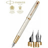 Ручка перьевая PARKER IM PREMIUM F318 PEARL GT F CW2143649